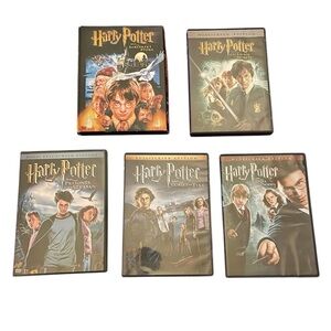 Harry Potter DVDs First 5 Movies